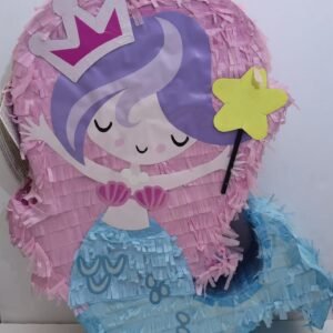 MERMAID SHP DRUM PINATA