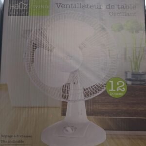 HAUZ BASIC TABLE OSCILLANT FAN 12IN