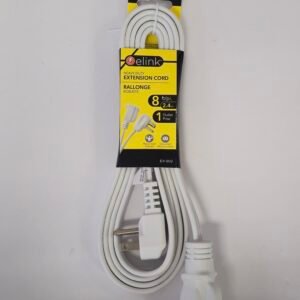 e-link heavy duty extension cord 8ft
