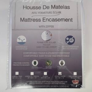 MATTERESS ENCASEMENT WITH ZIPPER