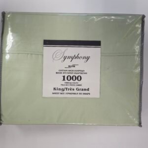 SYMPHONY 1000 THREAD COUNT COTTON BEDDING KING/TRES GRAND