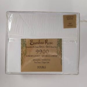 BAMBOO REVE 4 PCS DOUBLE SHEET SET