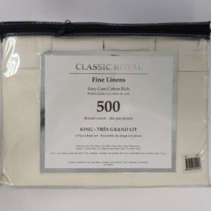 CLASSIC ROYAL 500 THREAD COUNT KING SIZE SHEET