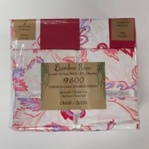 BAMBOO REVE PRINTED BED SHEET QUEEN