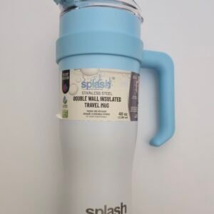 SPLASH STAINLESS STEEL TRAVEL MUG