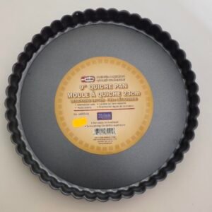 9'QUICHE PAN