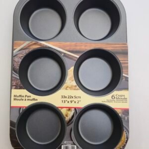 MUFFIN PAN 6CUPS