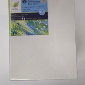 STRETCHED CANVAS TOILE TRIPLE PRIME 10PCS