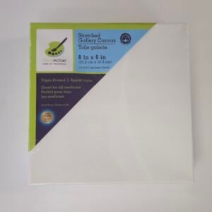 STRETCHED CANVAS TOILE TRIPLE PRIME 5X5