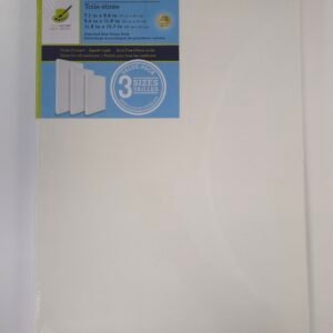 Stretch Artist Canvas: 3-Set Asst Rect Primed