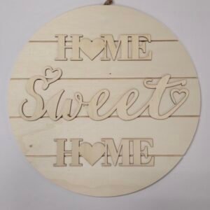 MULTICRAFT HOME SWEET HOME DECOR SIGN