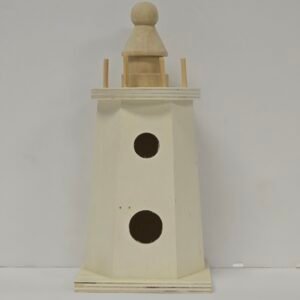 MULTICRAFT WOODEN LIGHTHOUSE MODEL