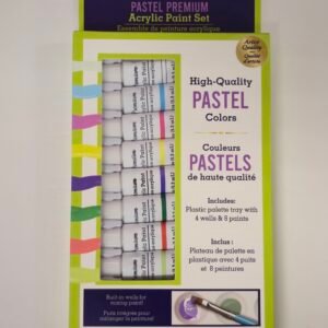 PREMIUM PASTEL ACRYLIC PAINT SET