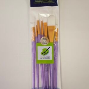ARTIST BRUSH SET SOFT GRIP 7PC