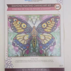 DIAMOND PAINTING CANVAS ART KIT 12X16