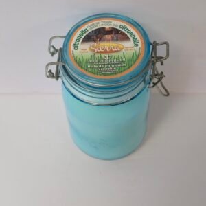 OUTDOOR CITRONELLA CANDLE IN GLASS JAR