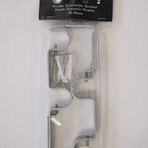 DOUBLE EXTENTABLE BRACKET SILVER