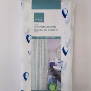 ELLA STONE PEVA CURTAIN SHOWER