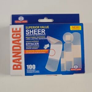 Bandage-Sheer-100-Assorted-Bandages-