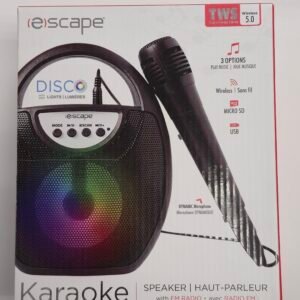 Escape-Karaoke-Speaker-With-FM-Radio-