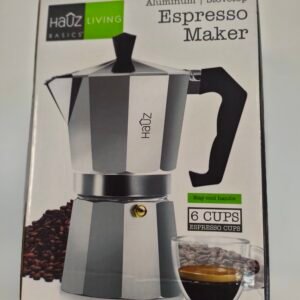 Hauz-Basics-6-Cup-Stovetop-Espresso-Maker-