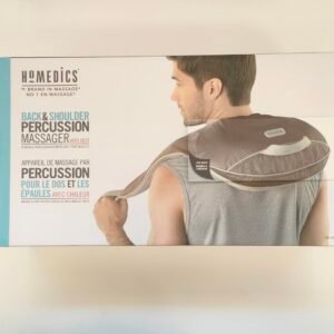HOMEDICS BACK AND SHOULDER PERCUSSION MASSAGER WITH HEAT