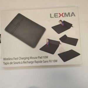 Lexma W1MP Wireless Fast Charging PAD(BLACK)