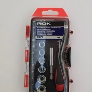 Screwdriver Bit & Socket Set 23 Piece