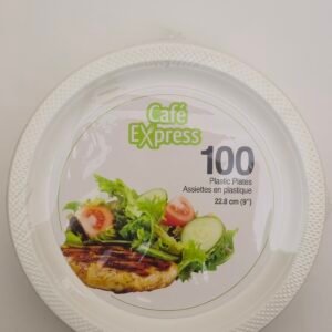 CAFE EXPRESS 100 DISPOSABLE  PLATES