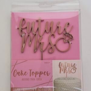 BRIDAL SHOWER CAKE TOPPER