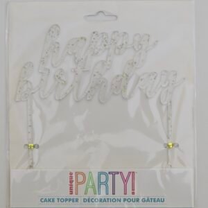 unique party birthday cake topper