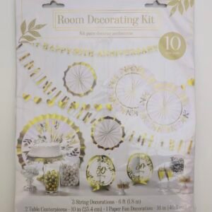 50th anniversary room decoration kit 10pcs