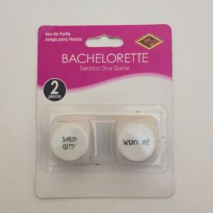 BACHELORETTE DECISION DICE GAME 2PCS
