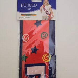 retired sash one size fits most