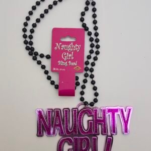 NAUGHTY GIRL BLING BEADS 36IN