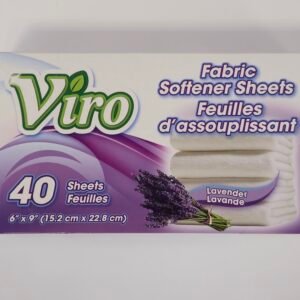 VIRO FABRIC SOFTENER SHEETS