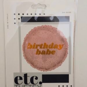 TUFEX 18 BIRTHDAY BABE FOIL