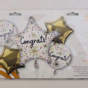 CONGRATS CONFFETTI SHP BOUQUET
