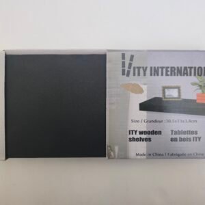 Wooden Shelves (Black)
