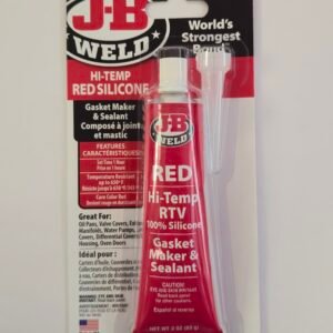 J-B Weld HI-Temp Red Silicone (85g)