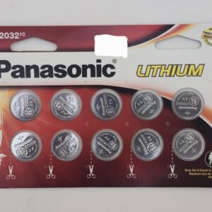 PANASONIC LITHIUM CR2032 10BATTERIES