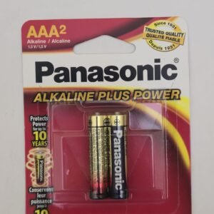 PANASONIC AAA2 ALKALINE PLUS POWER